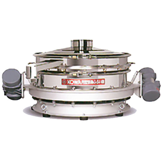 低床型異物除去振動ふるい機 KVシリーズ