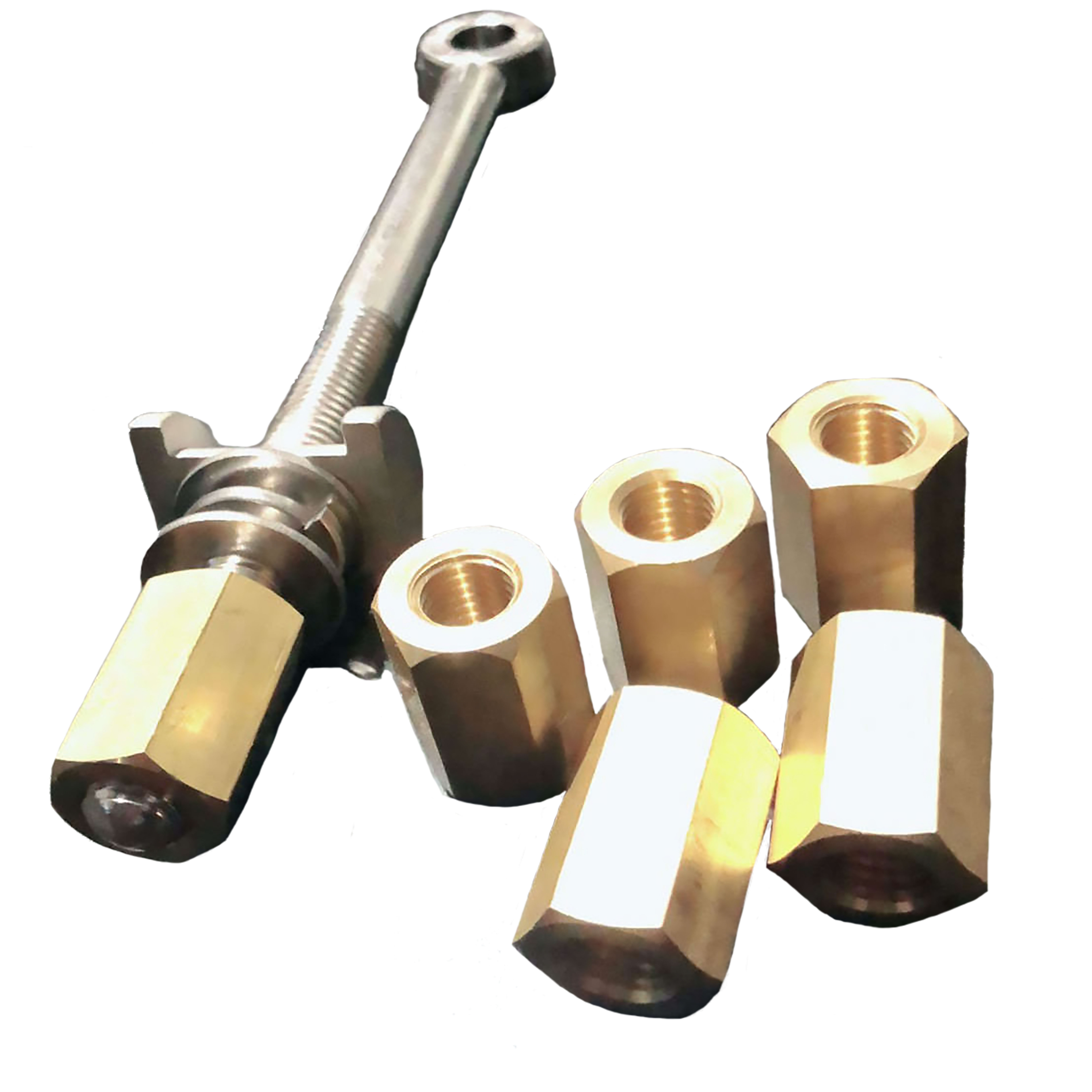 真鍮製バンド締め付け用ナット